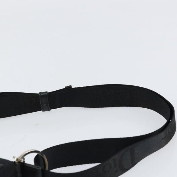 Christian Dior Hardcore Shoulder Bag Nylon Silver Black Auth ep11778