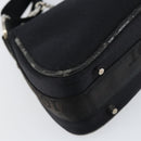 Christian Dior Hardcore Shoulder Bag Nylon Silver Black Auth ep11778-13