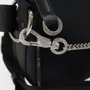 Christian Dior Hardcore Shoulder Bag Nylon Silver Black Auth ep11778-16