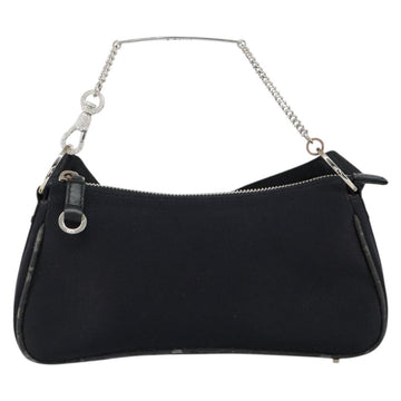 Christian Dior Hardcore Shoulder Bag Nylon Silver Black Auth ep11778 - 0