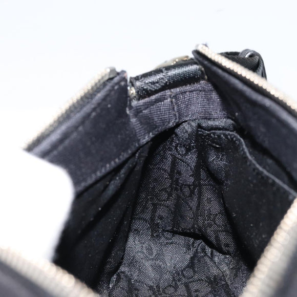 Christian Dior Hardcore Shoulder Bag Nylon Silver Black Auth ep11778