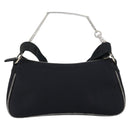 Christian Dior Hardcore Shoulder Bag Nylon Silver Black Auth ep11778-3