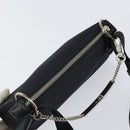Christian Dior Hardcore Shoulder Bag Nylon Silver Black Auth ep11778-6