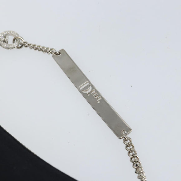 Christian Dior Hardcore Shoulder Bag Nylon Silver Black Auth ep11778