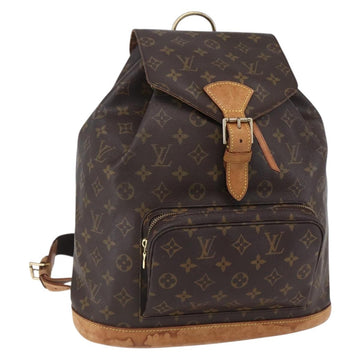 LOUIS VUITTON Monogram Montsouris GM Backpack M51135 LV Auth ep11780