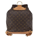 LOUIS VUITTON Monogram Montsouris GM Backpack M51135 LV Auth ep11780-2