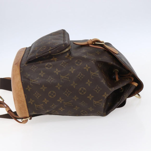 LOUIS VUITTON Monogram Montsouris GM Backpack M51135 LV Auth ep11780