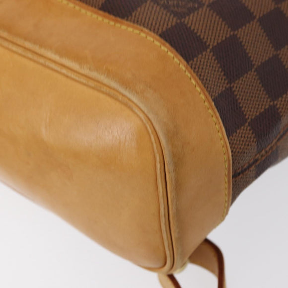 LOUIS VUITTON Damier Ebene Arlucan Backpack N99038 LV Auth ep11785