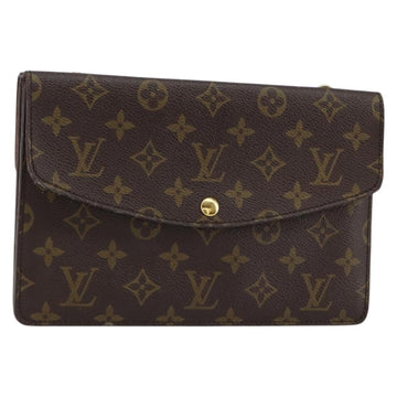 LOUIS VUITTON Monogram Double Rabat Shoulder Bag M51815 LV Auth ep11787