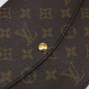 LOUIS VUITTON Monogram Double Rabat Shoulder Bag M51815 LV Auth ep11787-17