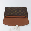 LOUIS VUITTON Monogram Double Rabat Shoulder Bag M51815 LV Auth ep11787-10