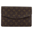 LOUIS VUITTON Monogram Double Rabat Shoulder Bag M51815 LV Auth ep11787-2