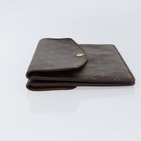 LOUIS VUITTON Monogram Double Rabat Shoulder Bag M51815 LV Auth ep11787