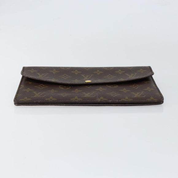 LOUIS VUITTON Monogram Double Rabat Shoulder Bag M51815 LV Auth ep11787