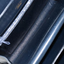 GUCCI Hand Bag Leather Navy Gold Auth ep11790-17