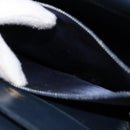 GUCCI Hand Bag Leather Navy Gold Auth ep11790-21