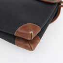 GUCCI Micro GG Supreme Shoulder Bag PVC Black Gold 007 92 5548 Auth ep11795-15