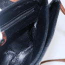 GUCCI Micro GG Supreme Shoulder Bag PVC Black Gold 007 92 5548 Auth ep11795-20