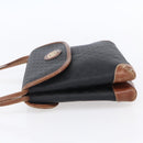 GUCCI Micro GG Supreme Shoulder Bag PVC Black Gold 007 92 5548 Auth ep11795-3