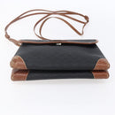 GUCCI Micro GG Supreme Shoulder Bag PVC Black Gold 007 92 5548 Auth ep11795-5