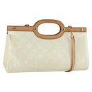 LOUIS VUITTON Monogram Vernis Roxbury Drive Bag Perle M91374 LV Auth ep11799-1