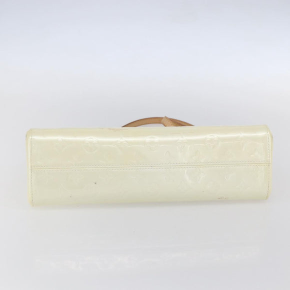 LOUIS VUITTON Monogram Vernis Roxbury Drive Bag Perle M91374 LV Auth ep11799