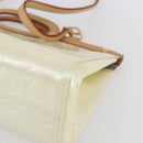 LOUIS VUITTON Monogram Vernis Roxbury Drive Bag Perle M91374 LV Auth ep11799-15