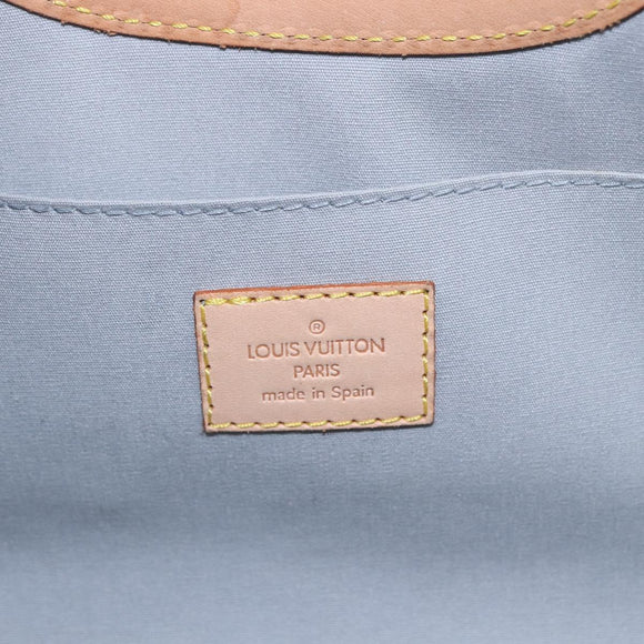 LOUIS VUITTON Monogram Vernis Roxbury Drive Bag Perle M91374 LV Auth ep11799