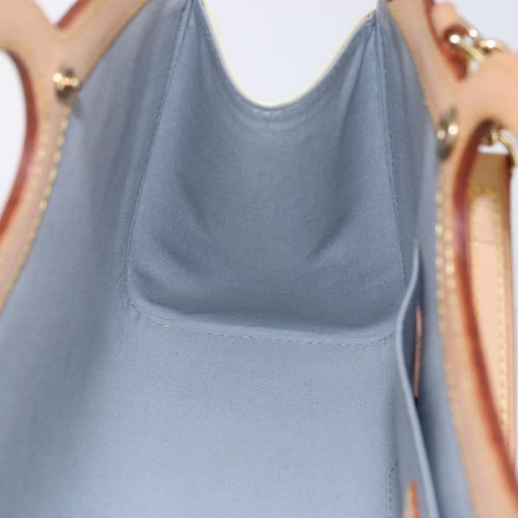 LOUIS VUITTON Monogram Vernis Roxbury Drive Bag Perle M91374 LV Auth ep11799