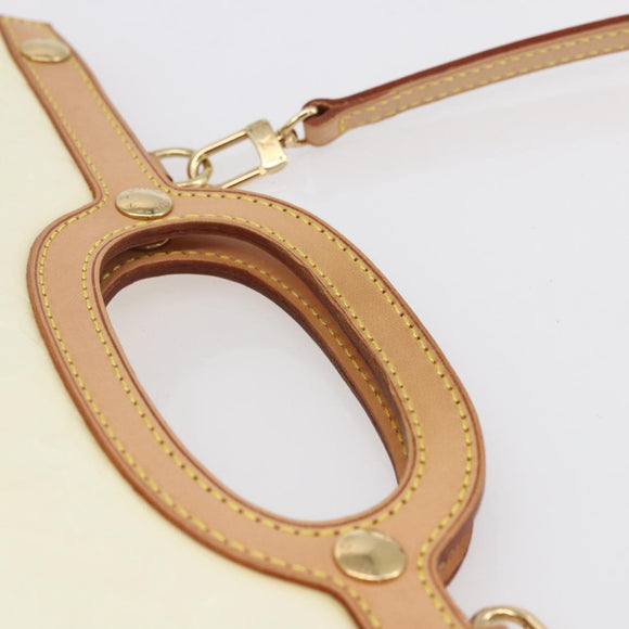 LOUIS VUITTON Monogram Vernis Roxbury Drive Bag Perle M91374 LV Auth ep11799