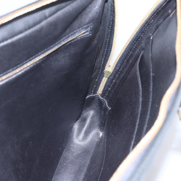 LOUIS VUITTON Epi Porte Documents Voyage Business Bag Black M40321 Auth ep11805