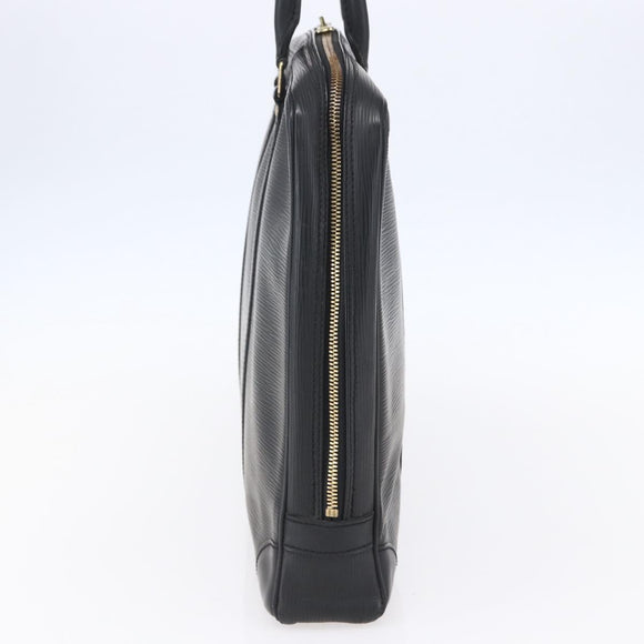 LOUIS VUITTON Epi Porte Documents Voyage Business Bag Black M40321 Auth ep11805