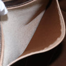 CELINE Macadam Canvas Tote Bag PVC Brown Gold Auth ep11810-21