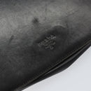PRADA Shoulder Bag Leather Black Auth ep11820-14