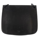 PRADA Shoulder Bag Leather Black Auth ep11820-2