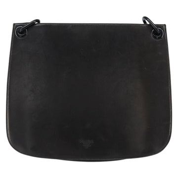 PRADA Shoulder Bag Leather Black Auth ep11820 - 0