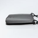 PRADA Shoulder Bag Leather Black Auth ep11820-4