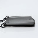 PRADA Shoulder Bag Leather Black Auth ep11820-5