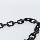 PRADA Shoulder Bag Leather Black Auth ep11820-8