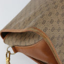 GUCCI Micro GG Supreme Shoulder Bag PVC Gold Beige Auth ep11821-16