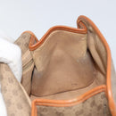 GUCCI Micro GG Supreme Shoulder Bag PVC Gold Beige Auth ep11821-18