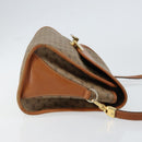 GUCCI Micro GG Supreme Shoulder Bag PVC Gold Beige Auth ep11821-3