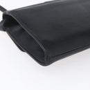 Christian Dior Shoulder Bag Leather Black Gold Auth ep11826-16