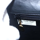 Christian Dior Shoulder Bag Leather Black Gold Auth ep11826-10