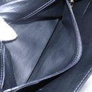 Christian Dior Shoulder Bag Leather Black Gold Auth ep11826-12