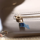 LOUIS VUITTON Monogram Vernis Houston Hand Bag Beige M91004 LV Auth ep11829-19