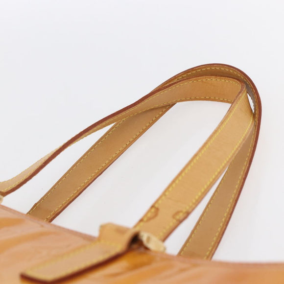 LOUIS VUITTON Monogram Vernis Columbus Bag Marshmallow Pink M91032 Auth ep11832