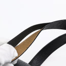 GUCCI Hand Bag Leather Outlet Black Auth ep11833-8