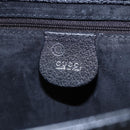 GUCCI Hand Bag Leather Outlet Black Auth ep11833-10