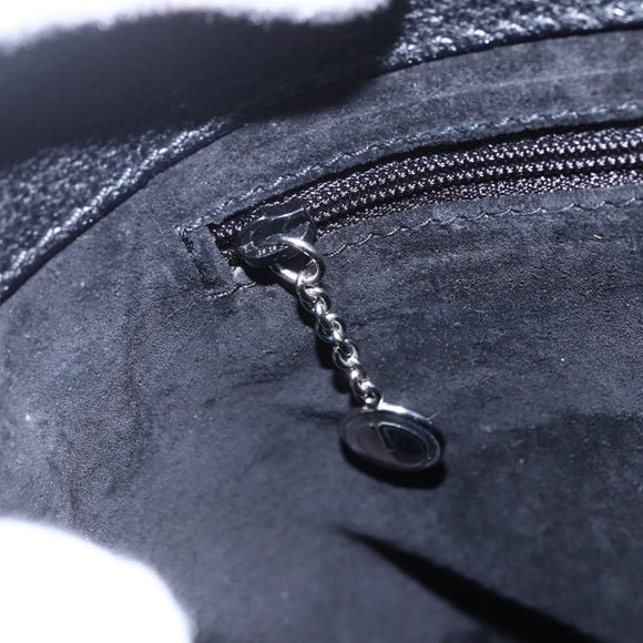 GUCCI Hand Bag Leather Outlet Black Auth ep11833